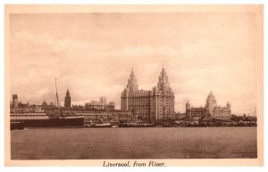 England Liverpool , view from River
