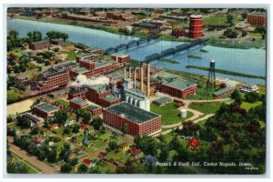 1949 Penick Ford Exterior Building Factory Cedar Rapids Iowa IA Vintage Postcard