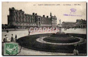 Postcard Old St Germain en Laye Le Chateau
