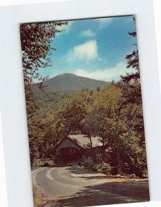 Postcard Mt. Liberty & Covered Bridge, New Hampshire