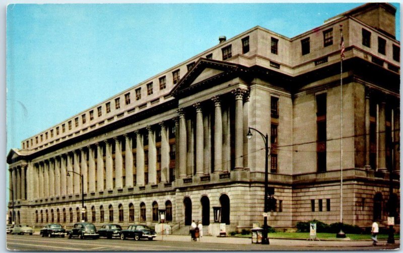 Postcard - United States Post Office and Customs House - Louisville, Kentucky