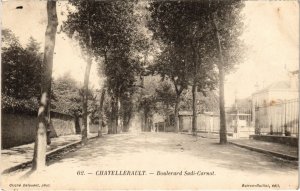 CPA CHATELLERAULT - Boulevard Sadi-Carnot (111808)