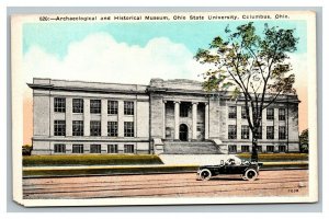 Vintage 1920's Postcard Archeological & Historical Museum Ohio State University