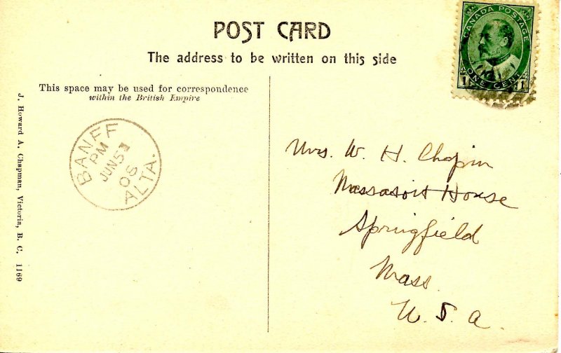 Canada - BC, Field. Cathedral Mountain