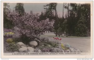RP: Harding Memorial , Stanley Park , VANCOUVER , B.C. , Canada , 20-40s