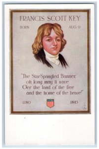 c1910's Francis Scott Key Walk Over Shoes Advertising Brockton MA Postcard