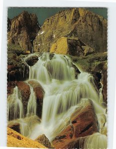 Postcard One of the many crystal brooks in the Rock, Colorado