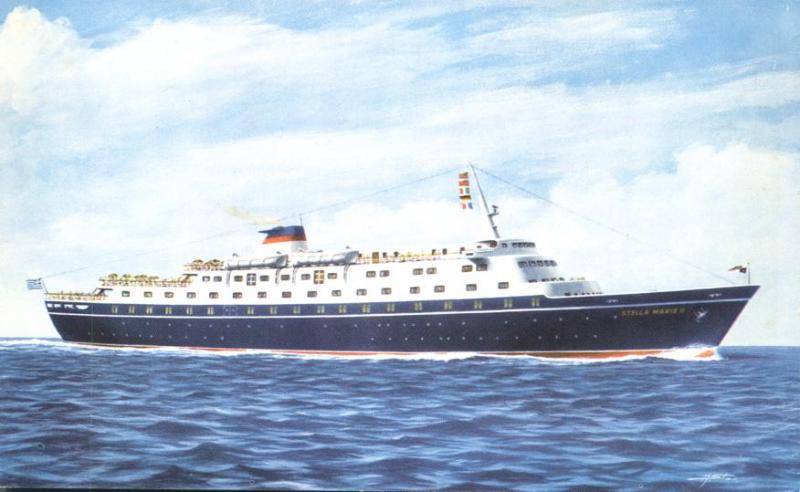 Sun Line Ship - Stella Maris II - Ocean Liner