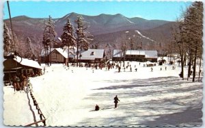 Base lodge buildings at Mt. Tecumseh ski area - Waterville Valley, New Hampshire