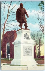 Postcard - Monument of Captain John Smith - Jamestown, Virginia