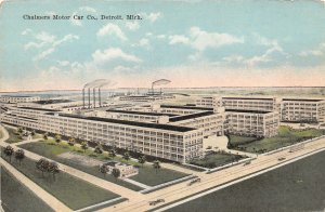 G77/ Detroit Michigan Postcard c1915 Chalmers Motor Car Company Factory