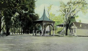 C.1900-10 Spring House Eldridge Park Elmira, NY Vintage Postcard F77