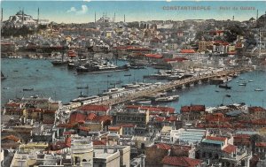 Lot187 constantinople istanbul turkey galata bridge ship