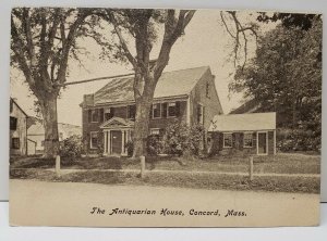The Antiquarian House, Concord Massachusetts Postcard B13