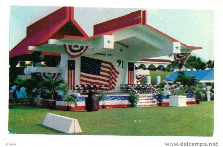 RP; Veterans day, Governors Complex , Guam, M.I., 1991