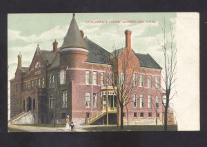 CAMBRIDGE OHIO CHILDRENS ORPHANS HOME VINTAGE POSTCARD1910