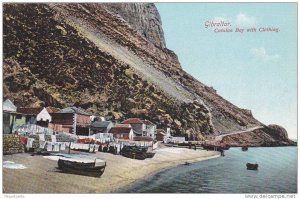 Gibraltar Bay With Clothing, Gibraltar, 1900-1910s