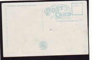 P1537 old unused postcard city market st john new brunswick canada