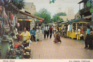 California Los Angeles Olvera Street Mexican Shops