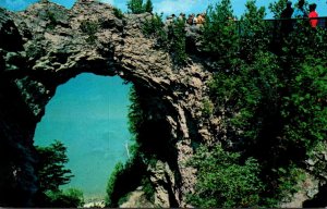 Michigan Mackinac Island Arch Rock 1980
