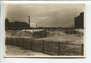 443413 Estonia 1929 year Narva waterfall Vintage photo RPPC
