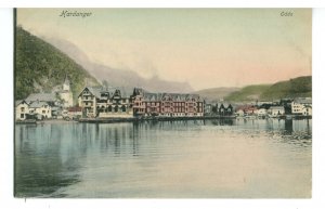 Norway - Hardanger. Odda. View of Town