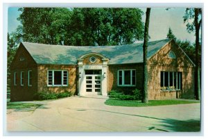 1950 Saratoga Springs Public Library, Saratoga Springs New York NY Postcard