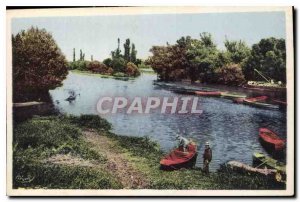 Postcard Old Belleville sur Saone Rhone A Pretty scenery on the Saone