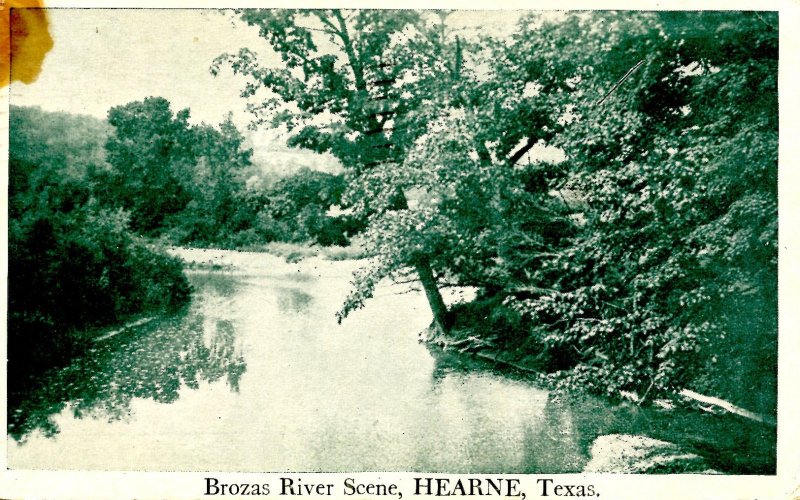 TX - Hearne. Brozas River Scene