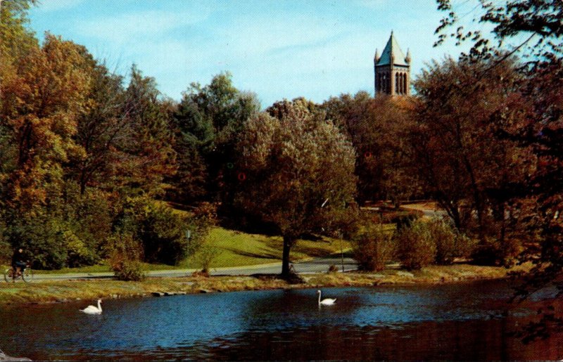 Iowa Ames Lake La Verne On University Campus 1965