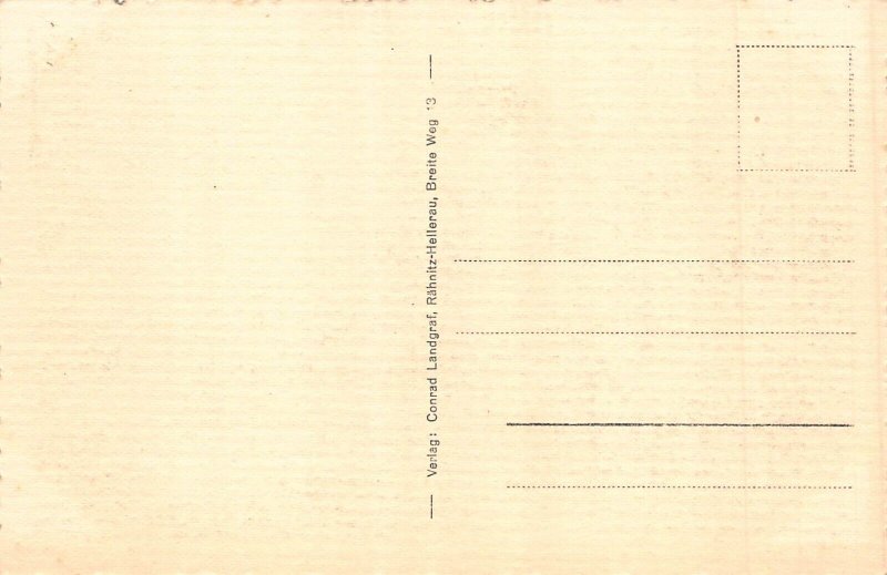 L115 Germany Hellerau Heideweg postcard