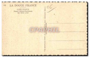 Sospel - the Old Bridge - Old Postcard