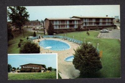 TN Broadway Motel JOHNSON CITY TENNESSEE TENN Postcard