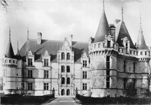 BR12265 Le Chateau d Azay le Rideau Face nord  real photo france