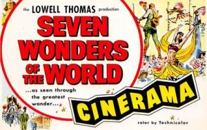 Seven Wonders of the World, Cinerama Movie Poster  