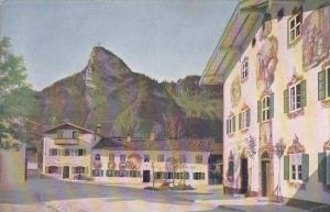 Germany Oberammergau Hauptstrasse