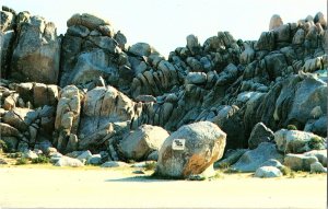 Dead Man's Point Apple Valley CA Dramatic Rock Formations Photochrome Postcard