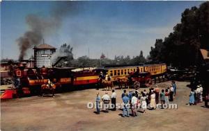 The Ghost Town & Calico Railroad Meeting the Stage Coach Knott's Berry Farm, ...