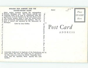 Chrome WILLOW RUN AIRPORT Detroit Michigan MI AG3345