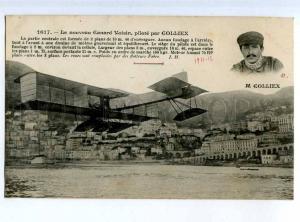 205429 FRANCE AVIATION seaplane pilot Voisin COLLIEX #1617