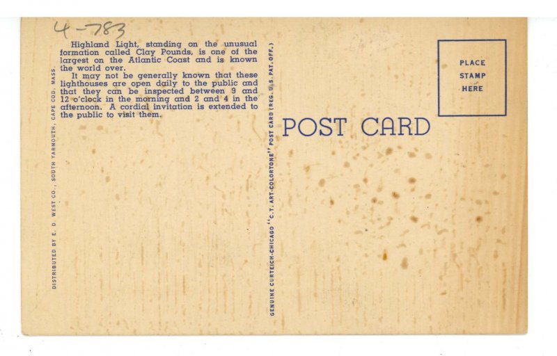 MA - North Truro, Cape Cod. Highland  Lighthouse