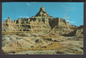 South Dakota - Battleship Butte, Badland National Monument pm1969 - Chrome