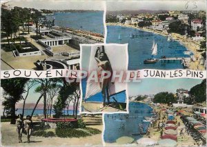 Modern Postcard The French Riviera bis Juan les Pins