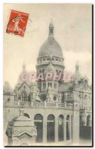 Old Postcard Paris Sacre Coeur