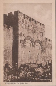 Postcard The Golden Gate Jerusalem Israel