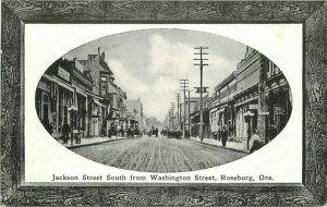 Chapman C-1910 Jackson Washington Roseburg Oregon Frame like Postcard 20-9009