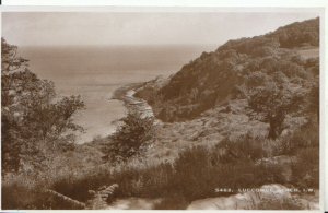 Isle of Wight Postcard - Luccombe Beach - Real Photograph - Ref 8658A