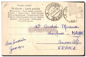 Old Postcard Bullfight Bullfight Suerte de capa