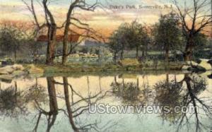 Dukes Park Somerville NJ 1910
