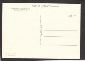 ME Biddeford Pool Cottages Marsh Area Maine Postcard PC